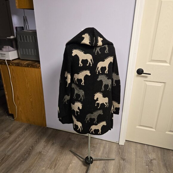 Anthropologie Field of Flowers Dressage Sweater Coat, S, EUC - Picture 6 of 7